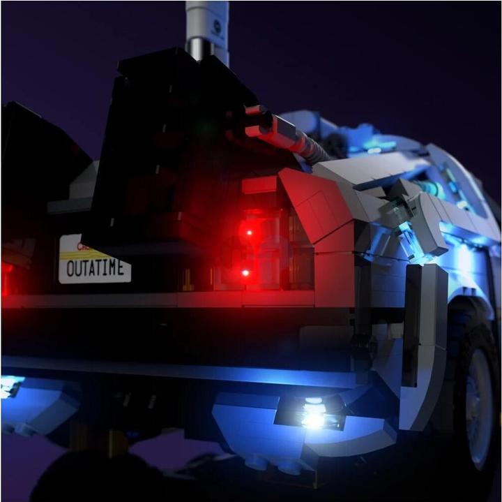 Produktbild Light my bricks LMB 2.0 LED Licht Set für LEGO 10300 Die Zeitmaschine aus Zurück in die Zukunft