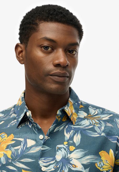 Actual product image Superdry Hawaiian Print Shirt (XXL)