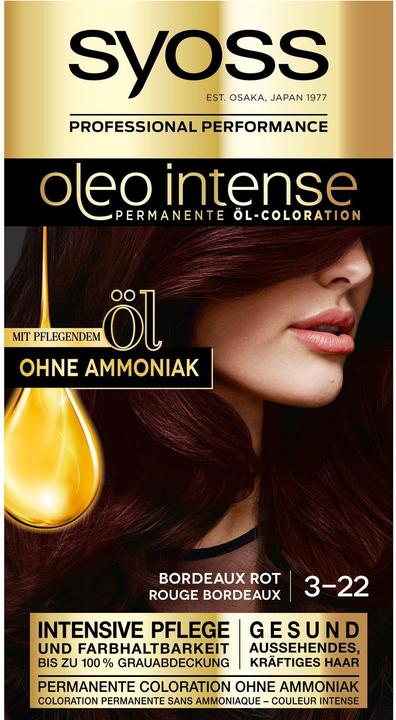Produktbild Syoss Oleo Intense 3-22 Bordeaux Rot (Rot)