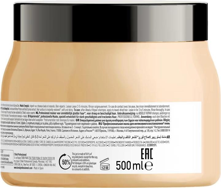 Image du produit L'Oréal Professionnel Réparation absolue (500 ml)