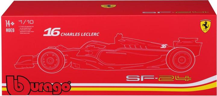 Immagine prodotto Bburago Ferrari SF-24 1/18 Leclerc 2024 Deluxe Version