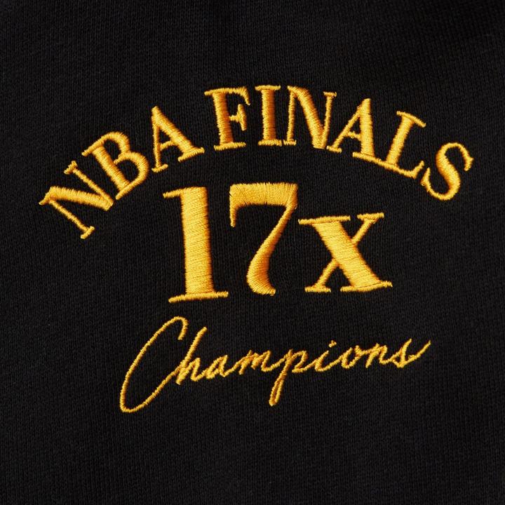 Actual product image Mitchell & Ness Fleece Hoody ORIGINS Los Angeles Lakers - S (S)