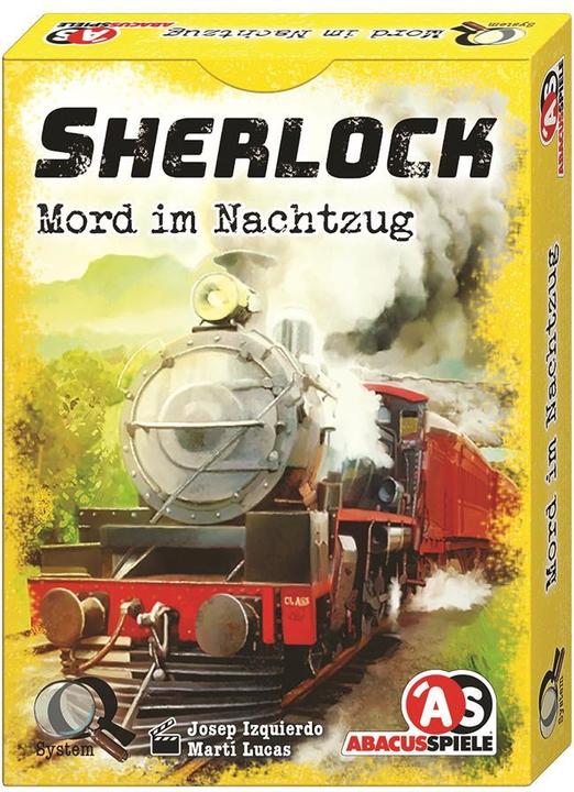 Actual product image Abacus Sherlock - Murder on the Night Train (German)