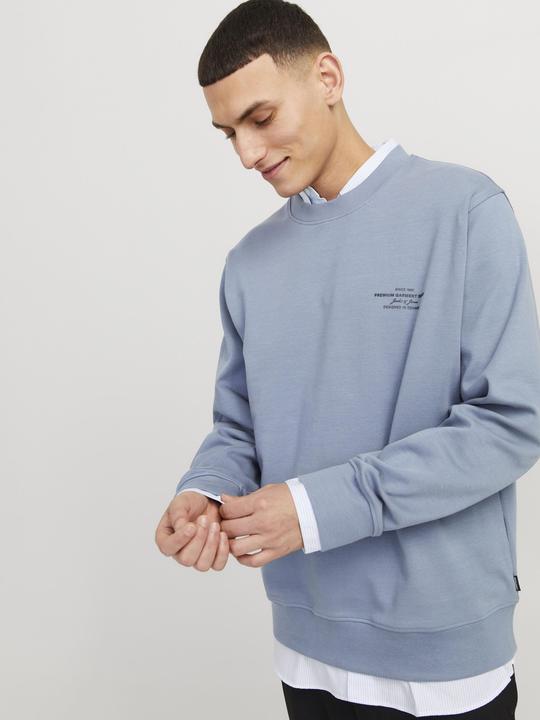 Actual product image Jack & Jones Jprblachad Branding Sweat Crew Neck Ln (XL)