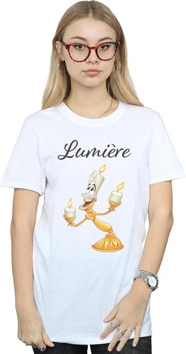 Immagine prodotto Disney Beauty And The Beast Be Our Guest Maglietta Ampia Donna (S)