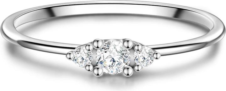 Produktbild Glanzstücke München Damen Sterling Silber Zirkonia silber - 23804 (58, 925 Silber)