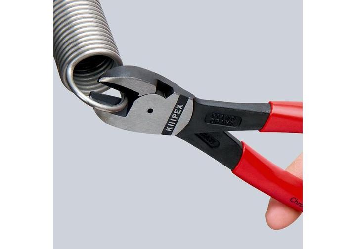 Image du produit Knipex Pince coupante de force DIN ISO 5743 L.250mm noir atram. Tête pol. cou. recouvert (300 mm)