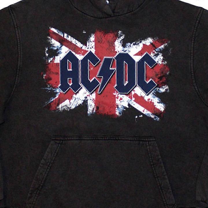 Immagine prodotto AC/DC Felpa con Cappuccio Bandiera del Regno Unito Adulto Unisex (S)