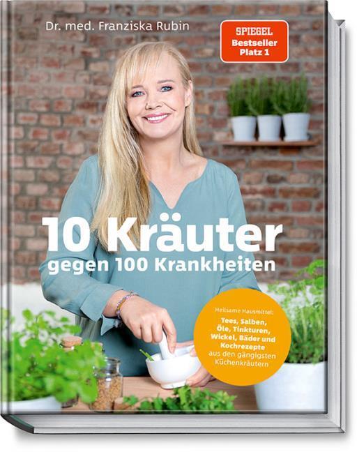 Immagine prodotto 10 Kräuter gegen 100 Krankheiten (Tedesco, Franciska Rubino, Gudrun Strigin, 2021)