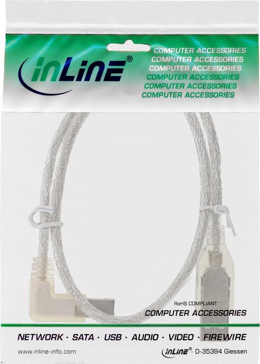 Produktbild InLine USB 2.0 Kabel (1 m, USB 2.0)
