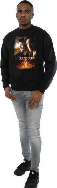 Immagine prodotto Supernatural Flaming Poster Felpa Uomo (L)