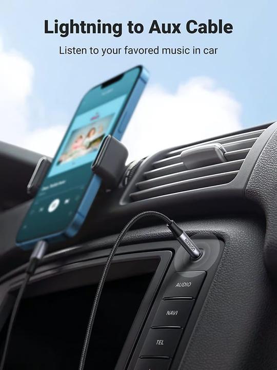 Produktbild Ugreen Audioadapter to 3.5mm (1 m, 3.5mm Klinke (AUX))