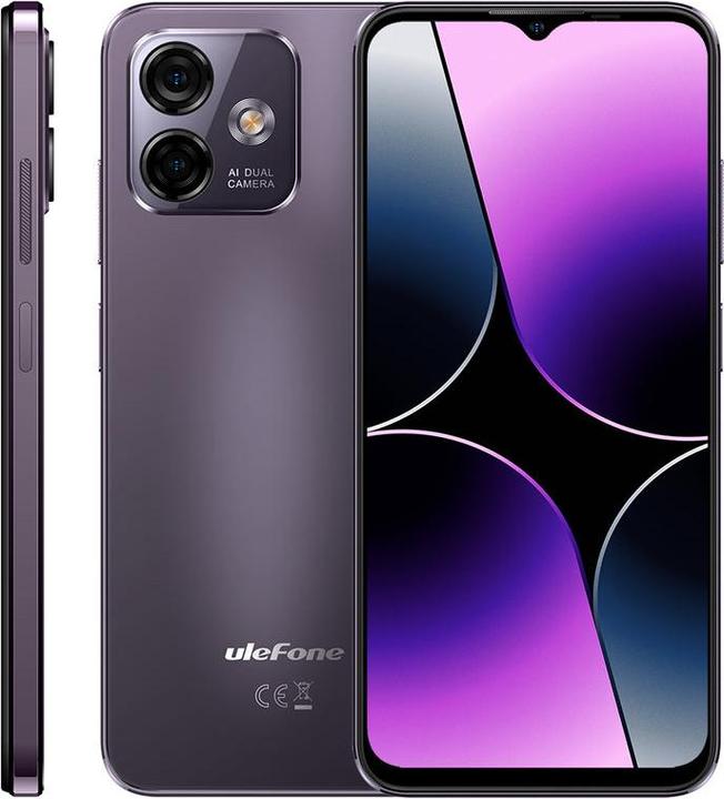 Actual product image Ulefone Note 16 Pro (128 GB, Midnight Violet, 6.52", Dual SIM, 50 Mpx, 4G)