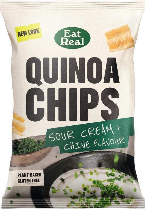 Actual product image Eat Real ER Quinoa Chips Sour Cream 90g (90 g)