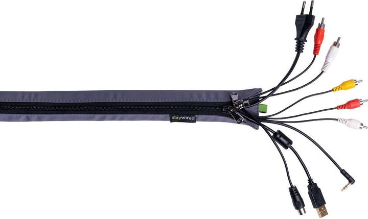 Produktbild OK-Line Kabelkanal STAYWIRED PRO Flex, Textil (Kabelkanal, 200 cm)