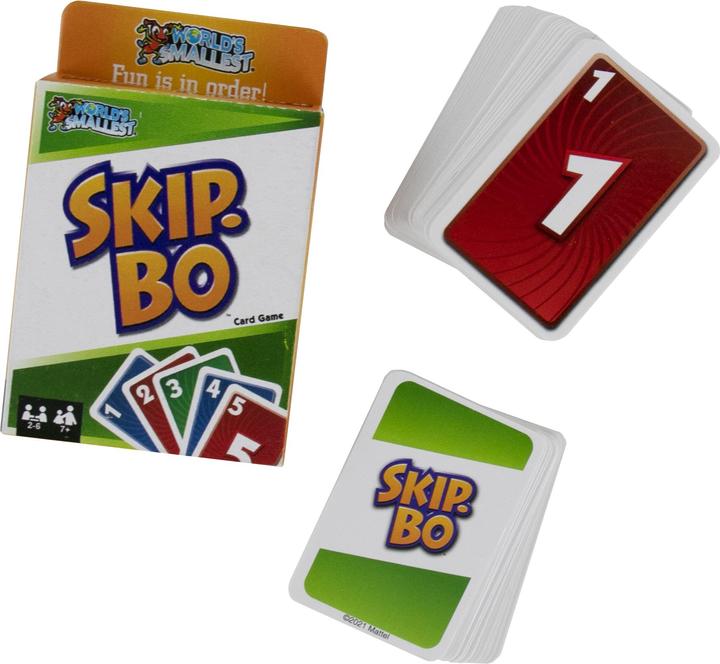 Actual product image Worlds Smallest Skip-bo (German)