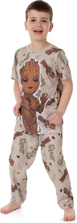 Actual product image Guardians of the Galaxy Boys I Am Groot All-Over Print Pyjama Set (104)