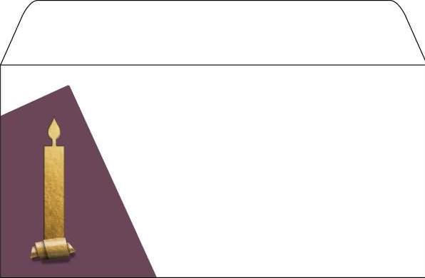 Produktbild Sigel W'Umschlag Cut-out Style Gold (220 x 110 mm, 25 x)