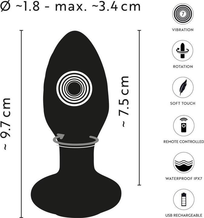 Produktbild Anos RC Rotating Butt Plug