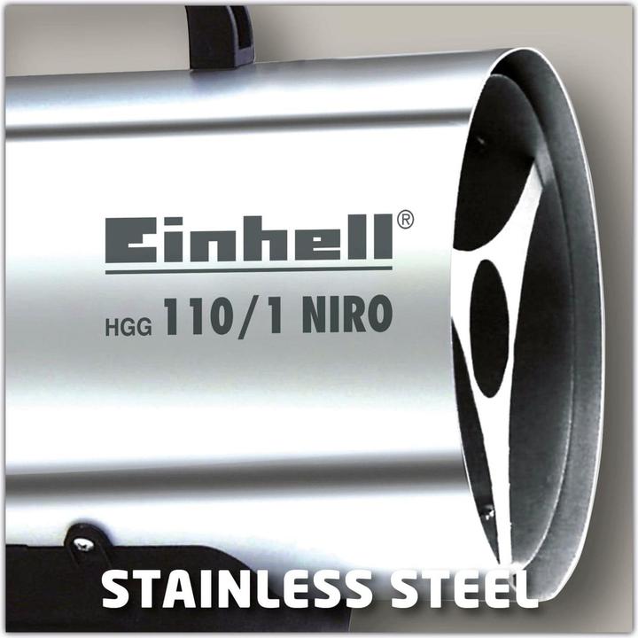 Actual product image Einhell HGG 110/1 Niro (DE/AT) Heissluftgenerator (30 W)