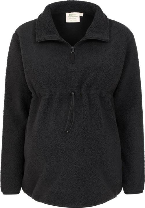 Immagine prodotto Mountain Warehouse Donna/Ladies Cosy Sherpa Mezza Zip Maternity Fleece Top (40)