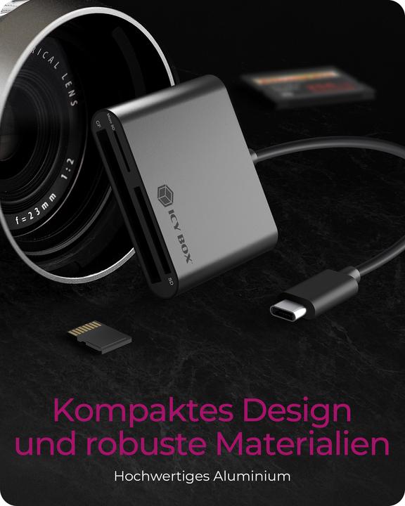 Produktbild Icy Box IB-CR301-C3 (USB-C)
