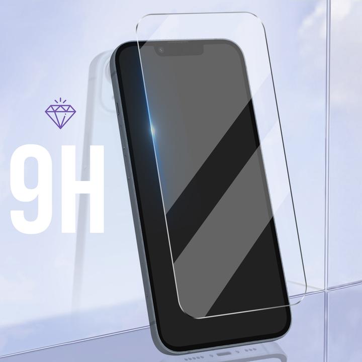 Immagine prodotto Avizar Pellicola di protezione del display in vetro di durezza 9H (1 Pezzo/i, Apple iPhone 14)