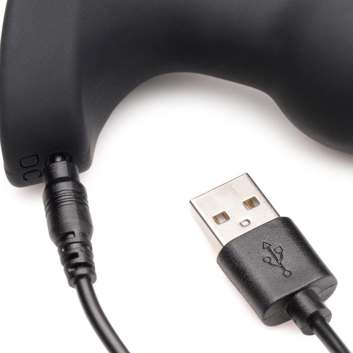 Actual product image XR Brands Laser Fuck Me Small Anal Plug w/ Remote Control