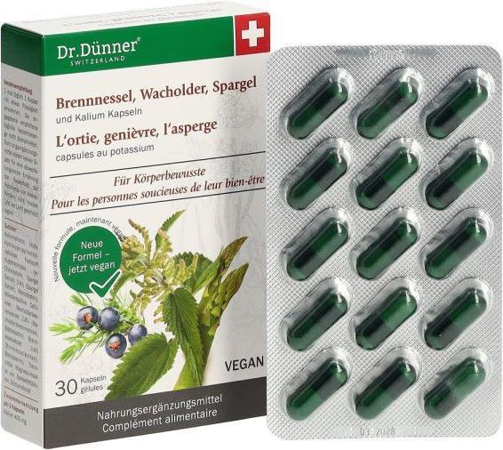 Produktbild Dr. Dünner Essenza Brennessel Entwässerungs Kapseln (1 Stück, Kapseln, 58 g)