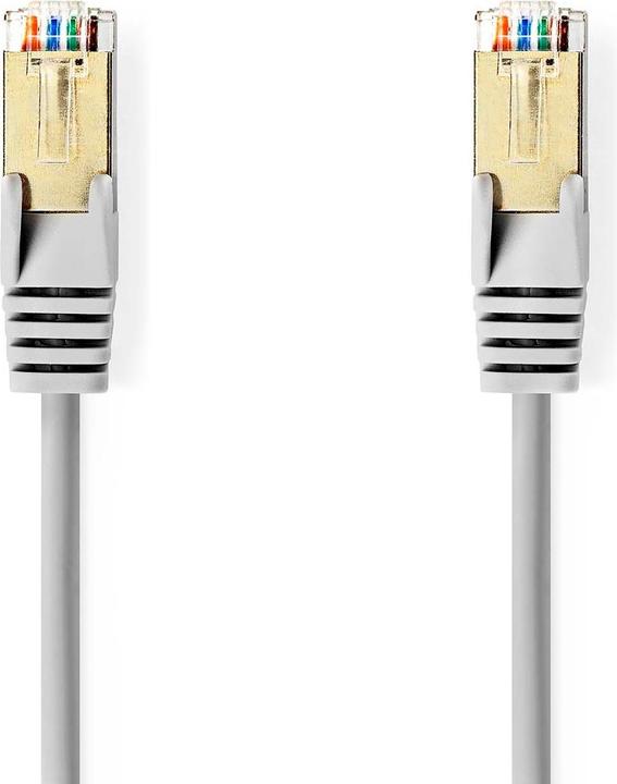 Produktbild Nedis Netzwerkkabel CAT5e SF/UTP R J45 Stecker - RJ45 Stecker (SF/UTP, CAT5e, 1 m)