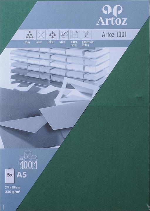 Actual product image Artoz 1001 cards racing gr (A5, 220 g/m², 5 x)