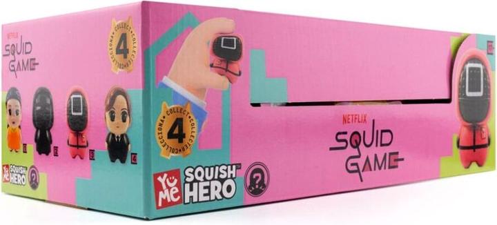 Actual product image YuMe Squid Game Squish Hero anti-stress figures 8 cm display (12)