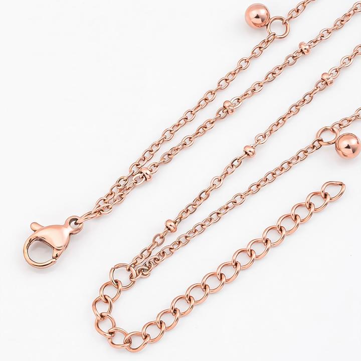 Immagine prodotto Sensora Jewelry Braccialetto con charm a forma di cuore (Acciaio inossidabile)