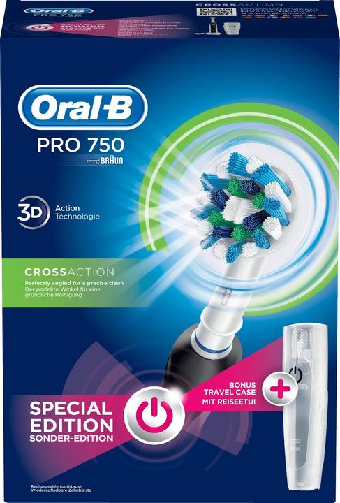 Produktbild Oral-B Pro 750 CrossAction (Oszillierende Zahnbürste)