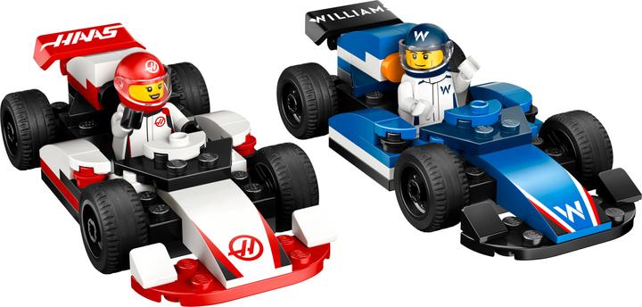 Produktbild LEGO F1 Williams Racing und Haas F1 Rennautos (60464, LEGO City)