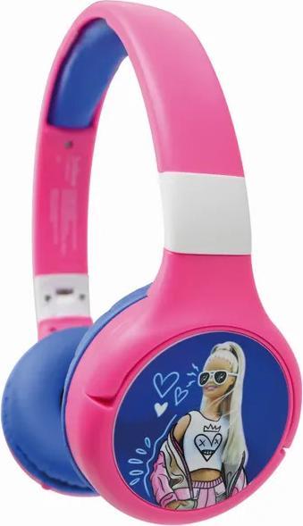 Image du produit Lexibook Casque Barbie pour enfants, 2 en 1 Bluetooth et connexion filaire, pliable, limitation de volume