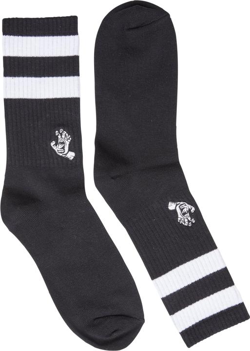 Actual product image Santa Cruz Mini Mono Hand Twin Stripe Socks (One size)