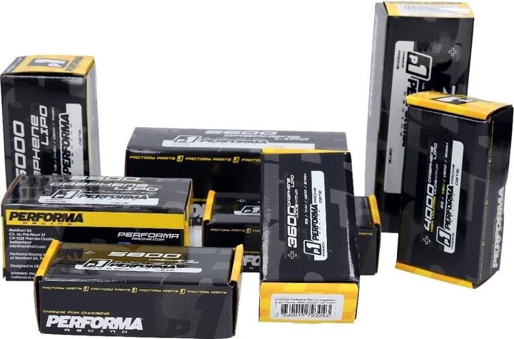 Actual product image Performa Racing Graphene HV Lipo Shorty 4400 LCG 7.6V 120C (7.60 V, 4400 mAh)