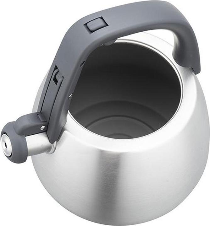Immagine prodotto Klausberg Edelstahl-Wasserkessel mit schwarzen Griffen, 2,5 l (2.50 l)
