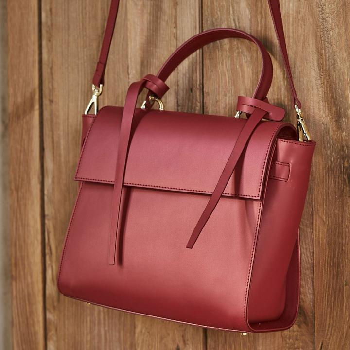 Loberon Tasche Génissac rot