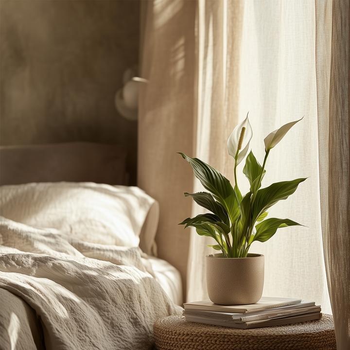 Actual product image Plant in a Box Spathiphyllum 'Torelli' - Peace Lily (30 cm)