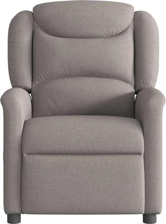 Image du produit VidaXL Fauteuil de massage Taupe Tissu Massage Fauteuil TV avec fonction massage