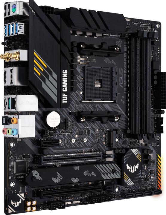 Immagine prodotto ASUS TUF GAMING B550M-PLUS WIFI II (AM4, AMD B550, mATX)