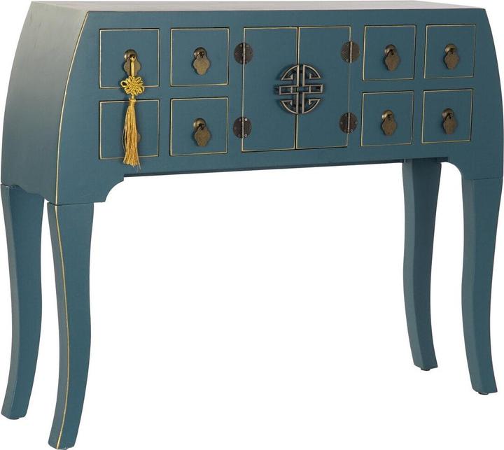 Image du produit DKD Home Decor Console Blue Fir MDF Wood 98 x 26 x 80 cm