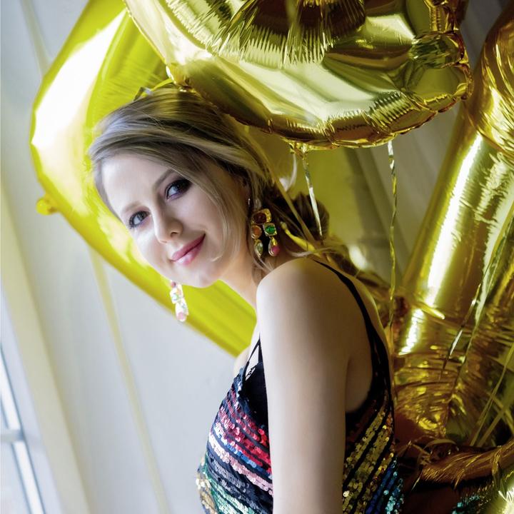 Produktbild Hermex Buchstabenballon Y Golden Geburtstagsparty Ballon Folienballon 40cm (1 x)