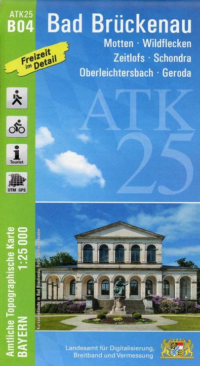Produktbild ATK25-B04 Bad Brückenau (Amtliche Topog