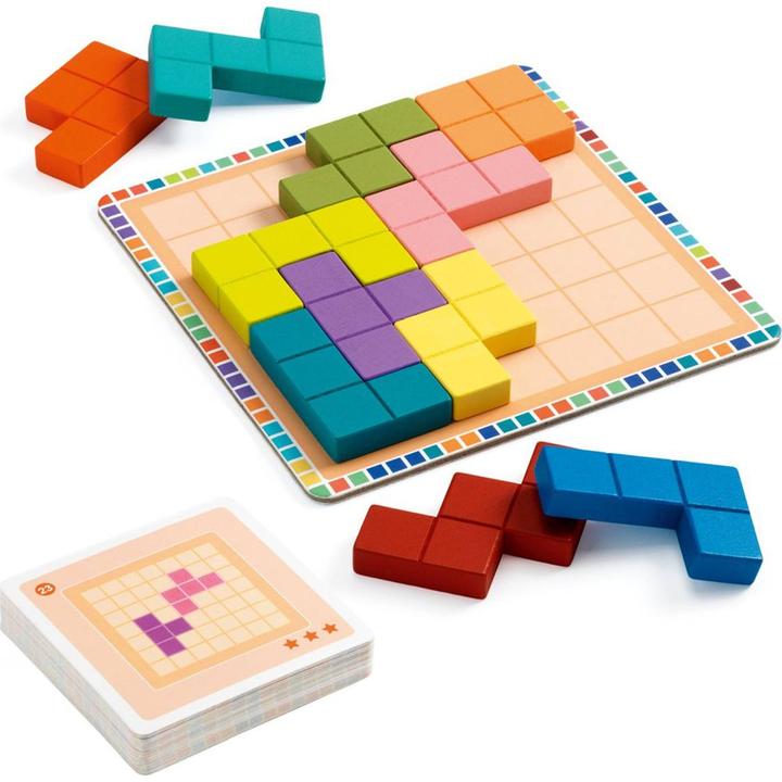 Actual product image Djeco Polyssimo (German, French, Italian, English)