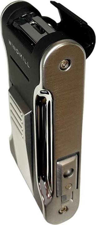 Produktbild Windmill Kantana by Jet Flame Lighter black/silver