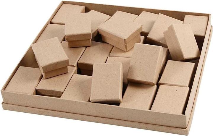 Produktbild Creativ Company XXL Pappschachteln "Rechteck" in Schachtel, 5 x 7 x 3,5 cm, 24 Stück