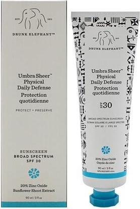 Drunk Elephant Umbra Sheer (Sonnencreme Gesicht, SPF 30, 90 ml)